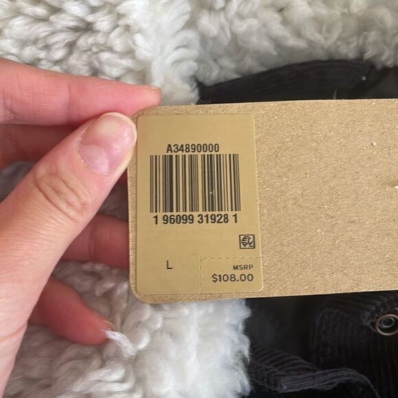 Levi’s Women’s Sherpa Baby Baggy Trucker Black Jacket Size L - Picture 6 of 10